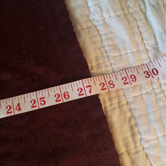 Womens Tops 18W to 20W Kathie Lee Burgandy short sleeve - Picture 6 of 6